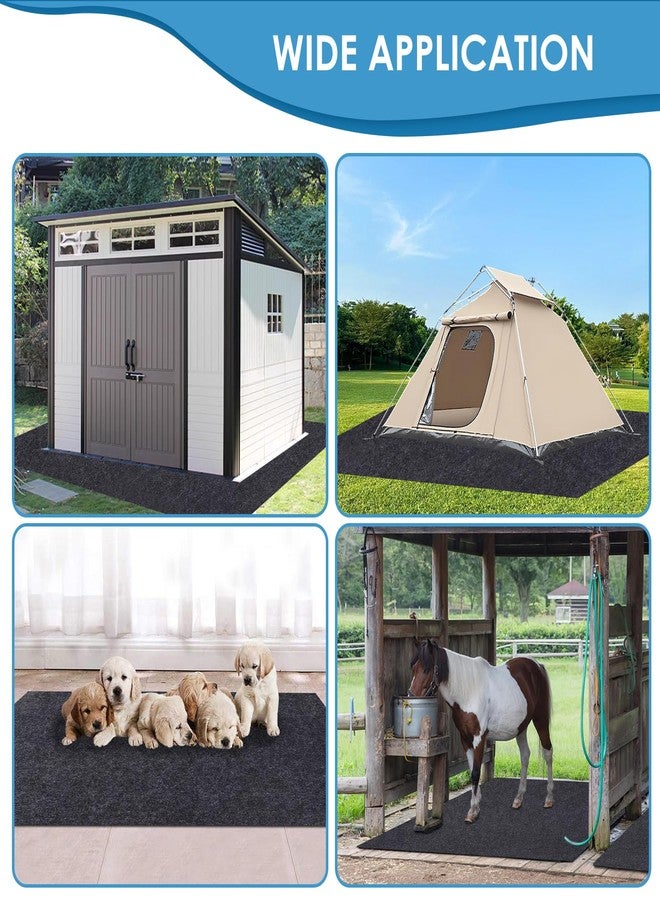 Meitola Horse/Stable Mats - Duty Stall Mats - for Floor Surface/Absorbent mat Lightweight Washable Floor Mat，Back Non-Slip，Keeps Stable Floors Clean and Dry Over time (48''x 72'') - Image 5